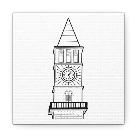 Tiranë Clocktower Canvas Gallery Wrap