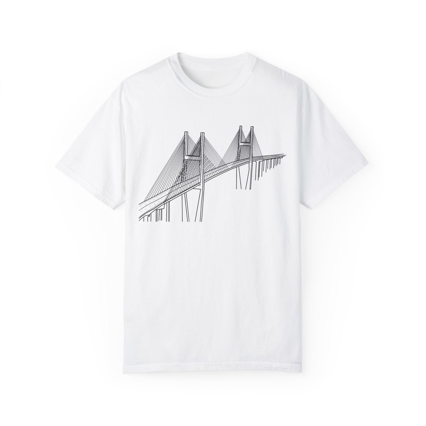 Talmadge Bridge, Savannah, Georgia T-shirt