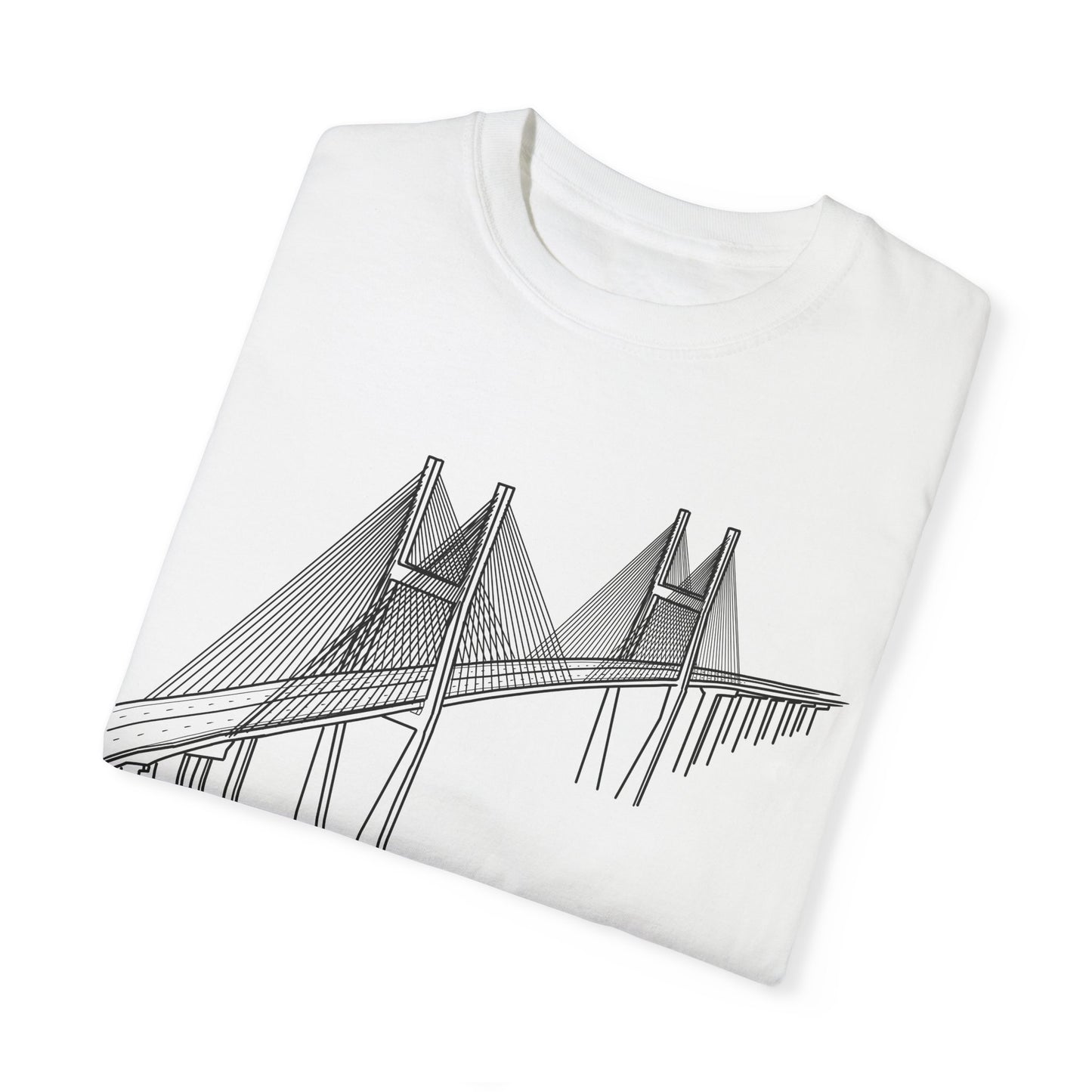 Talmadge Bridge, Savannah, Georgia T-shirt