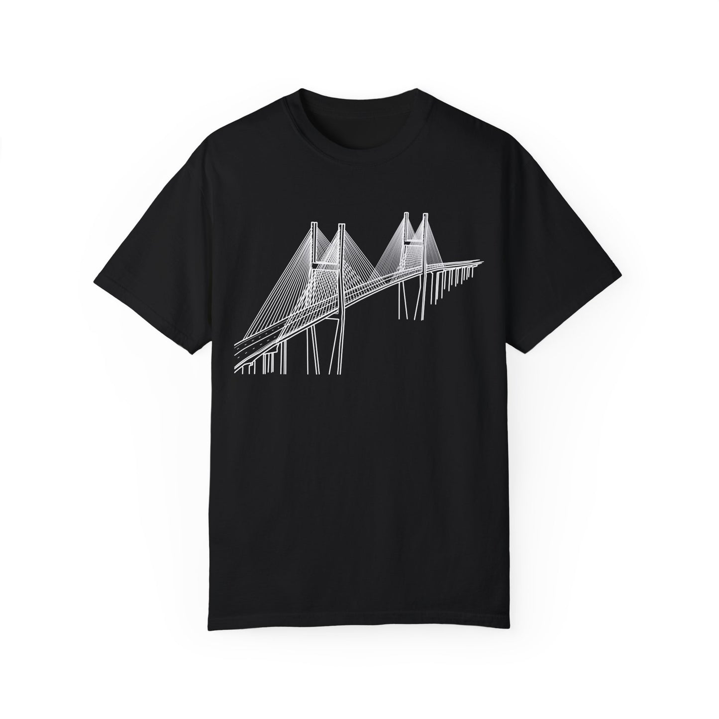 Talmadge Bridge, Savannah, Georgia T-shirt