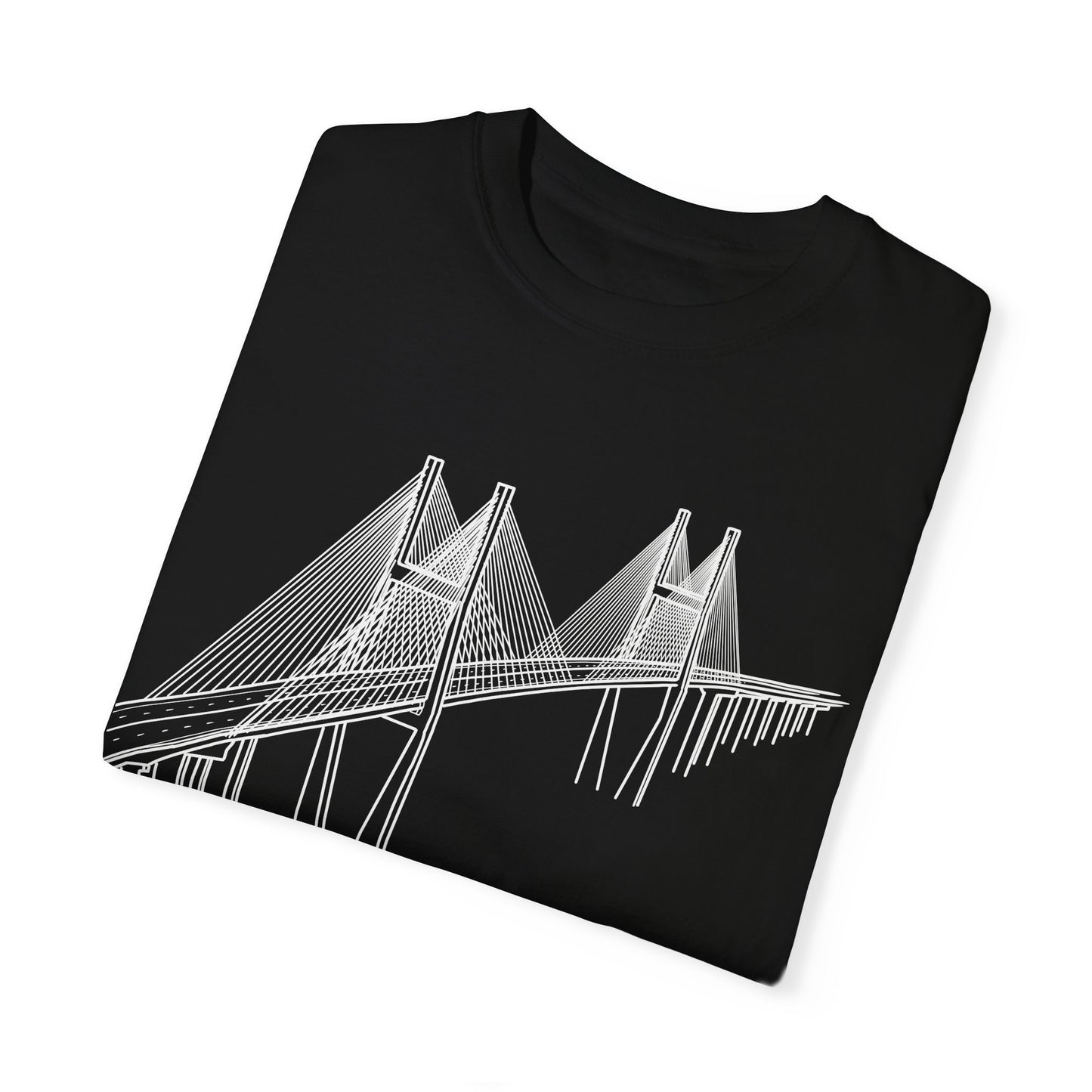 Talmadge Bridge, Savannah, Georgia T-shirt