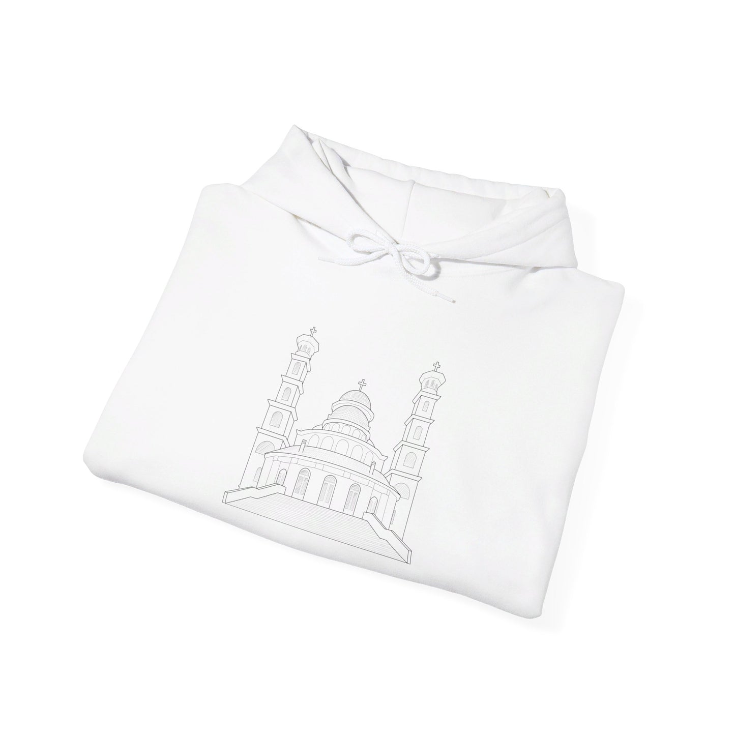 Korçë Cathedral Hooded Sweatshirt