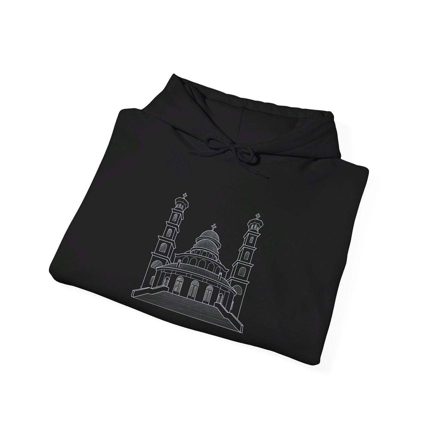 Korçë Cathedral Hooded Sweatshirt